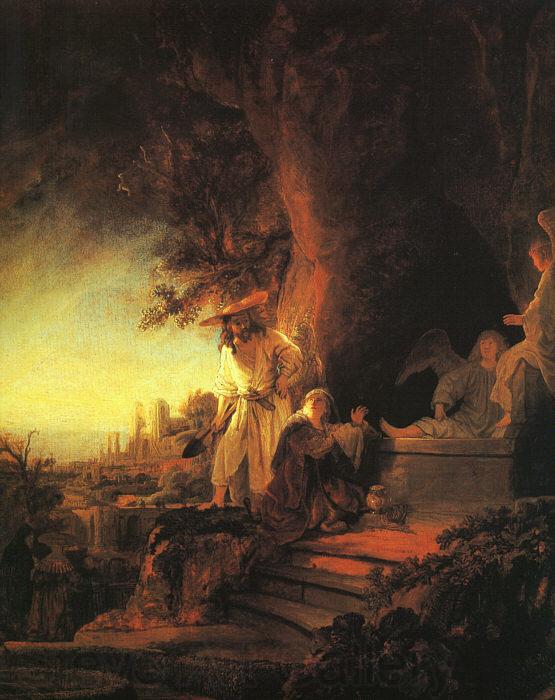 REMBRANDT Harmenszoon van Rijn The Risen Christ Appearing to Mary Magdalen st Spain oil painting art